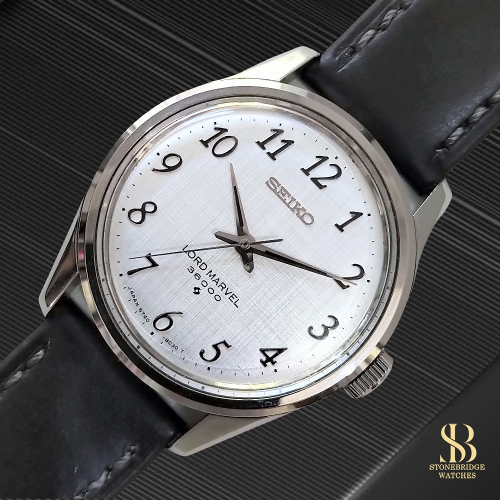 1967 Seiko Lord Marvel 36000 Arabic Dial Ref. 5740-8000
