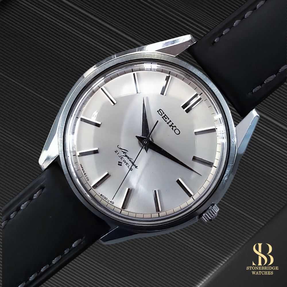 Vintage Seiko Skyliner No Date 6220-8010
