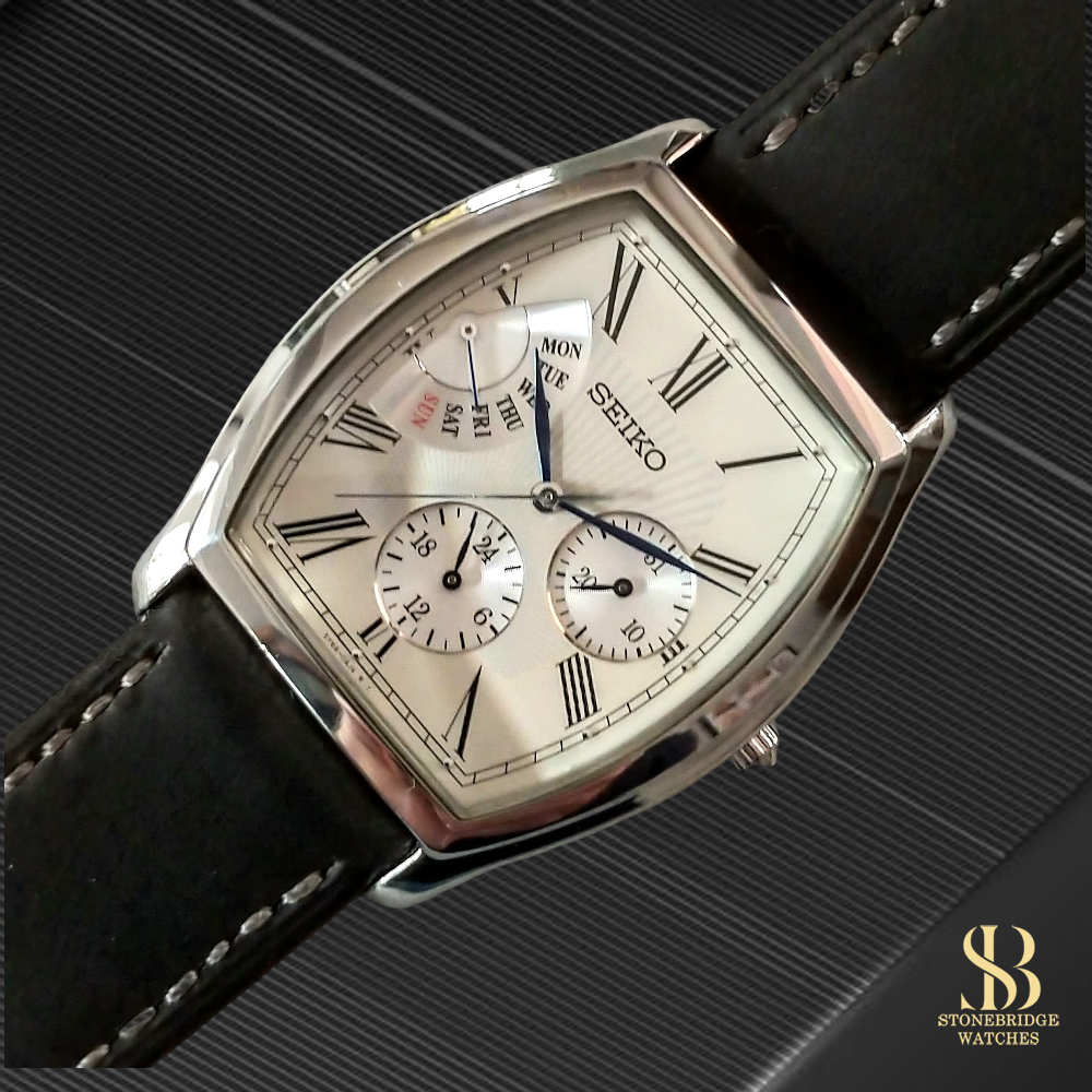 Seiko Tonneau 5Y66-0AF0