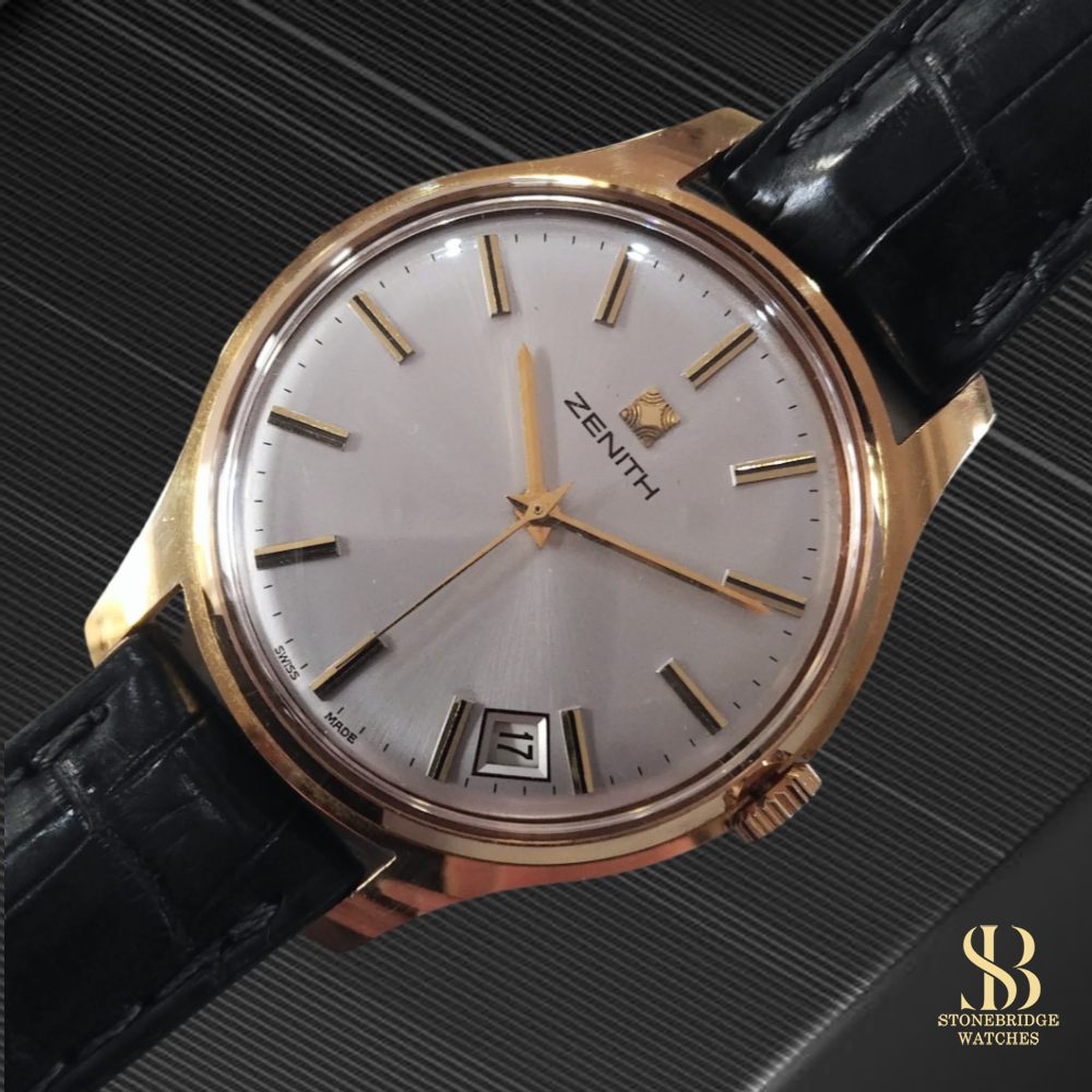 Vintage Gold Zenith Date 1209-4 SP