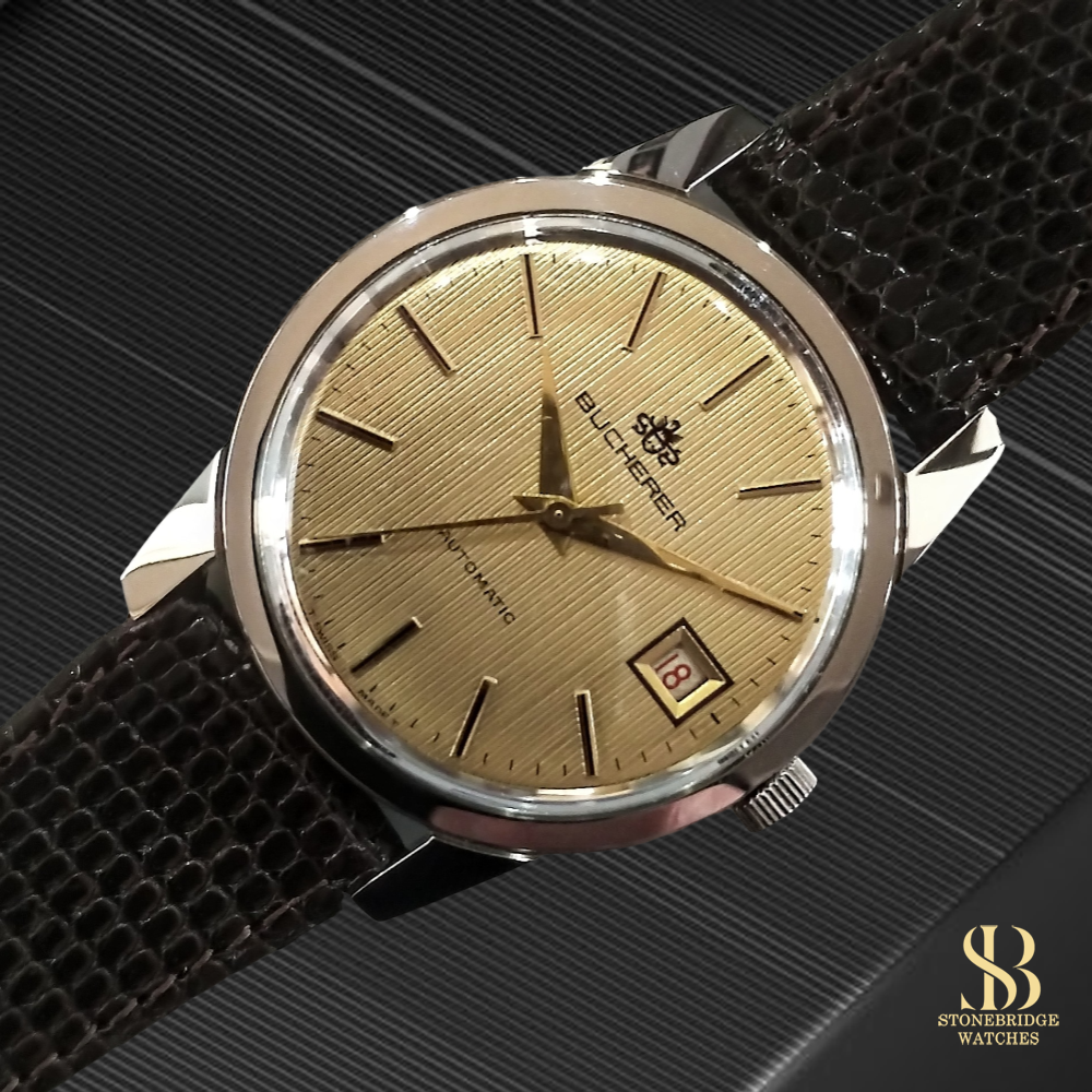 Vintage Bucherer Watch 17.456Z-84-8