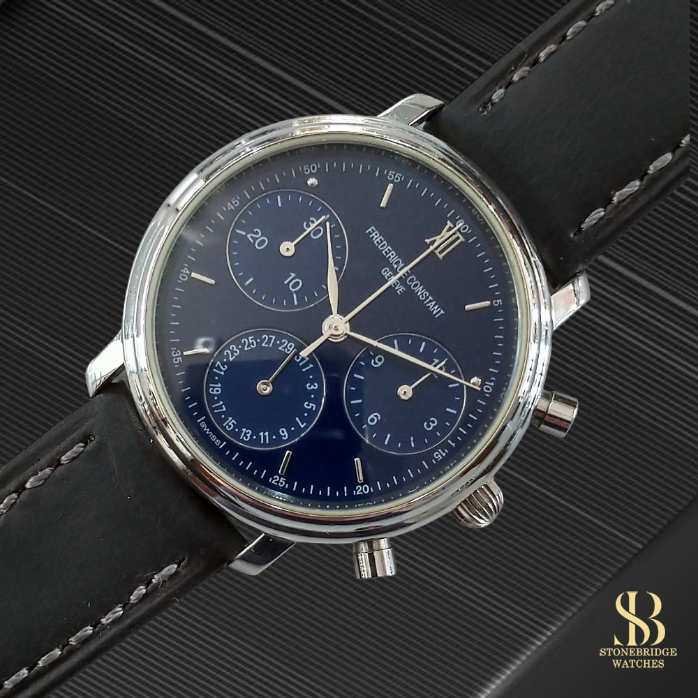 Frederique Constant Blue Chronograph FC290N36