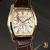 Vintage Seiko Retrograde Triple Calendar Gold Tonneau 5Y66-0AF0 - view 3