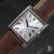 1976 Seiko Tank 2220-3031 Silver Sunburst Roman Dial - view 1