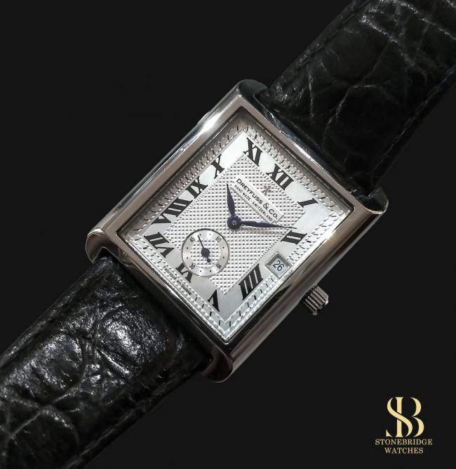 Dreyfuss Tank Watch At Stonebridge Watches
