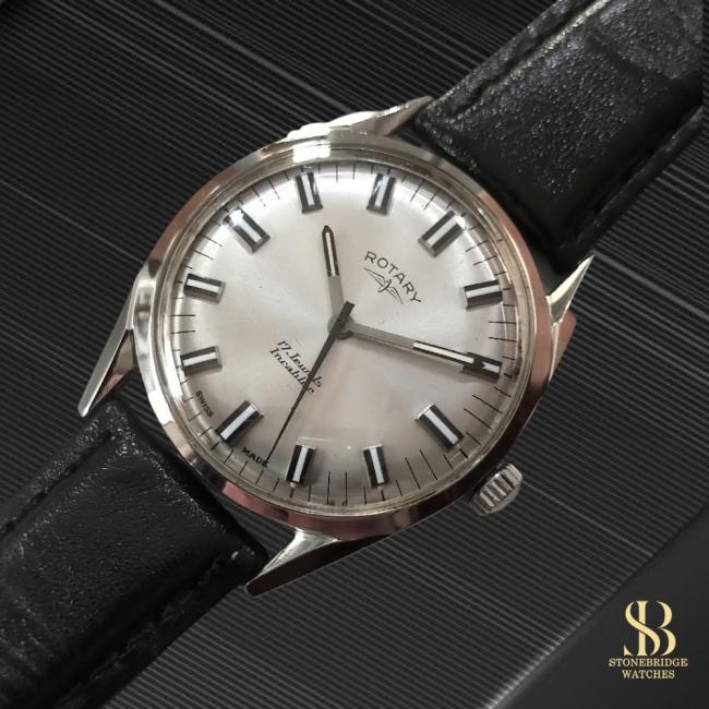 Vintage Rotary Incabloc At Stonebridge Watches