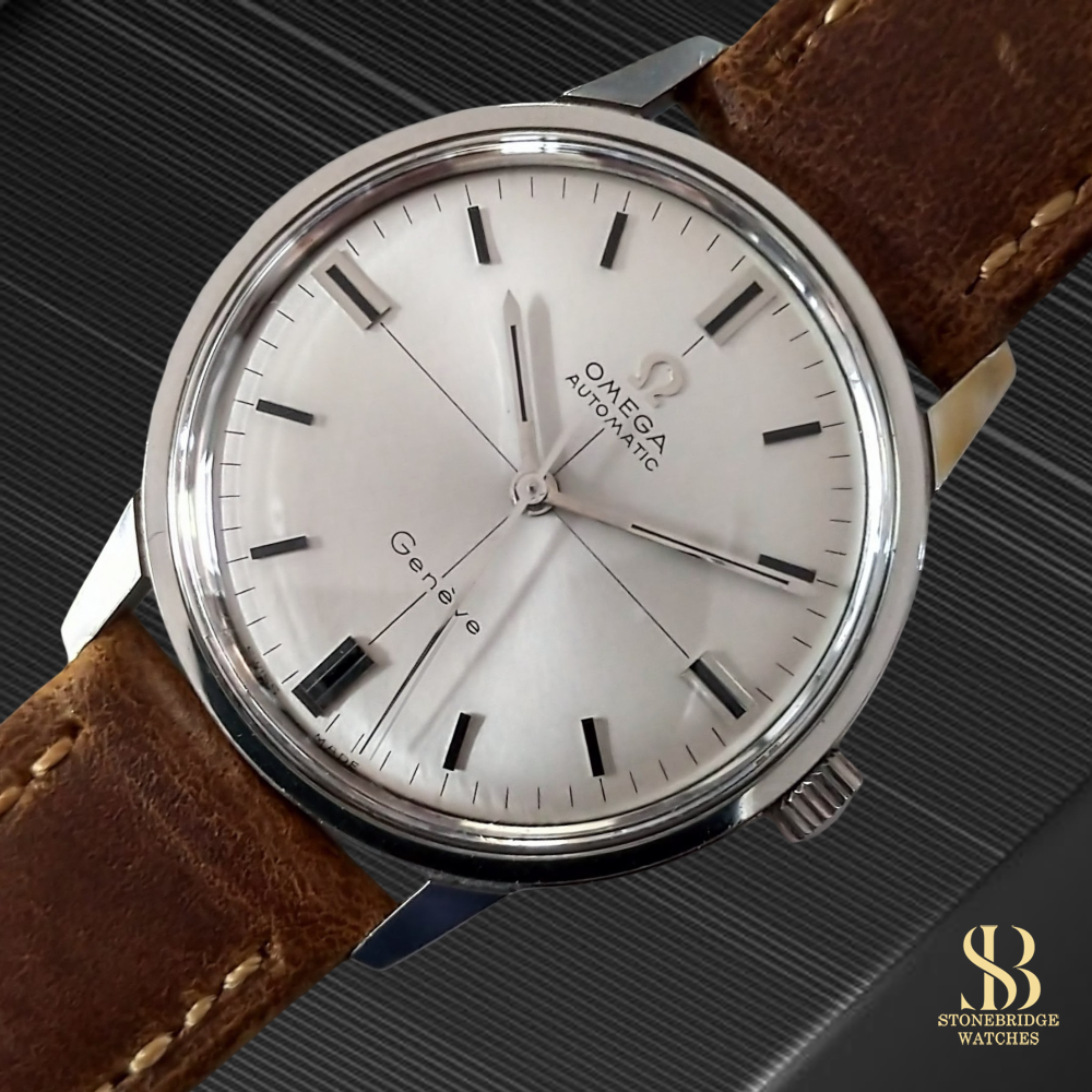 Vintage Omega Geneve 165.002 (Crosshair Dial)