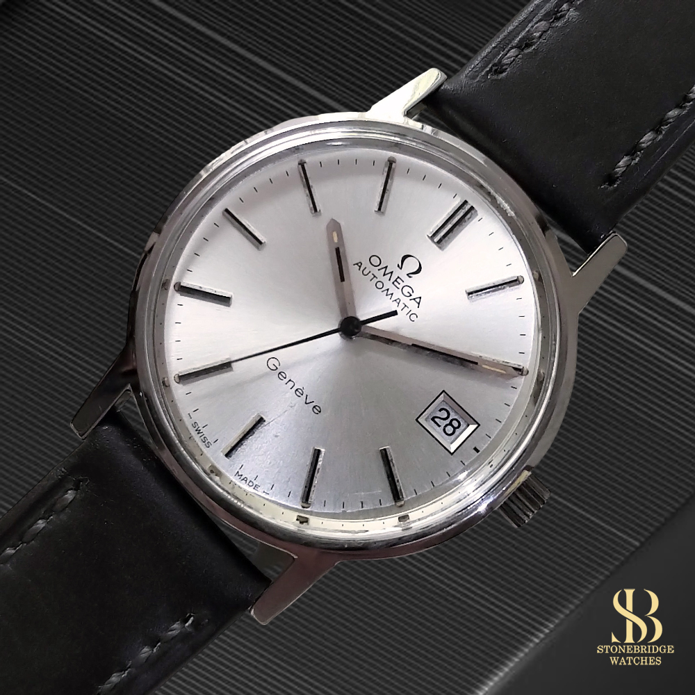 Vintage Omega Geneve Automatic Date Ref. 166.0163