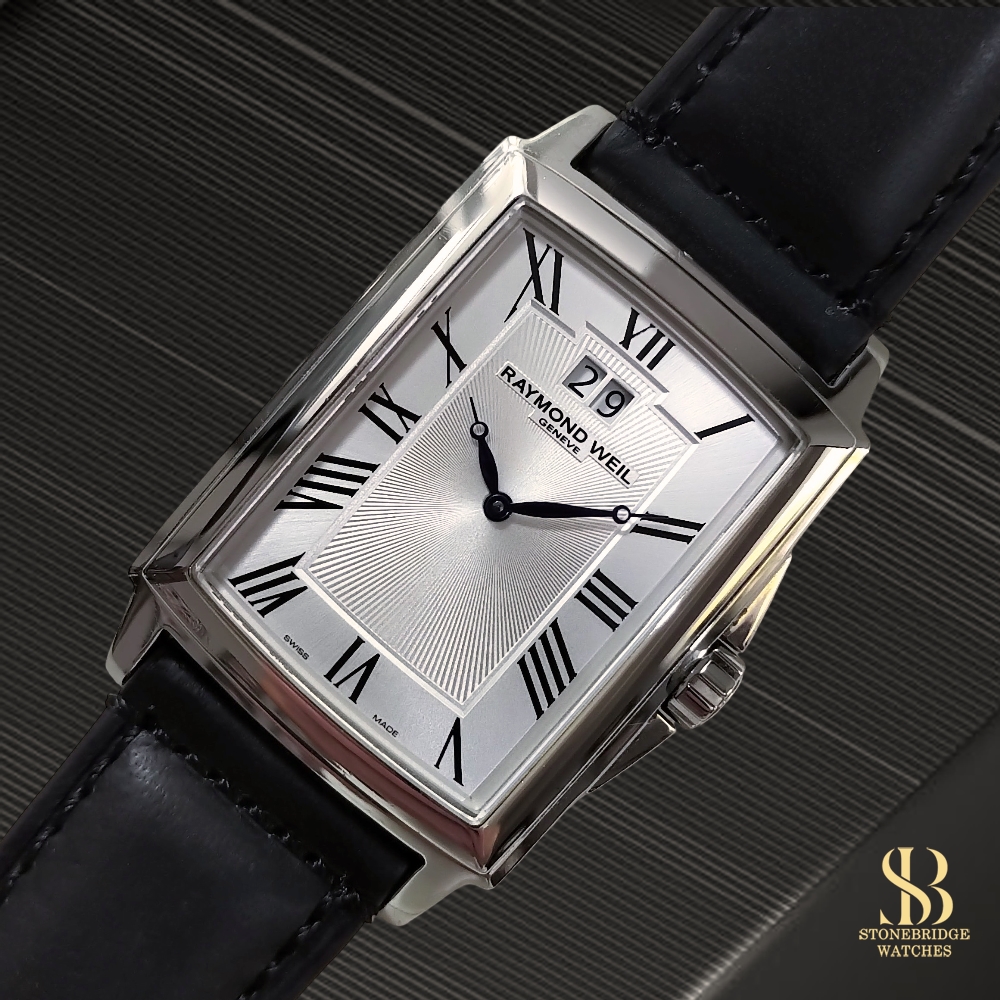Raymond Weil Tradition 5596 Rectangular Dress Watch