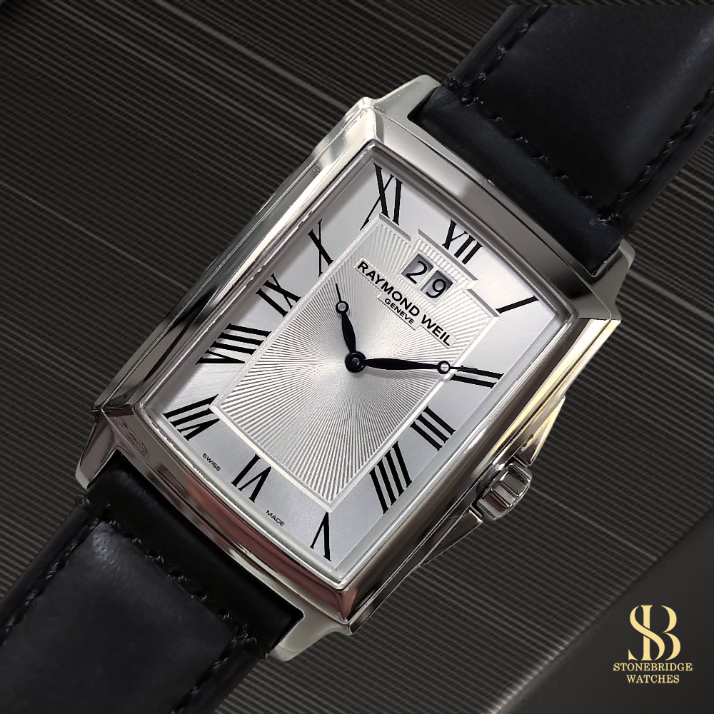 Raymond Weil Tradition 5596 Rectangular Dress Watch