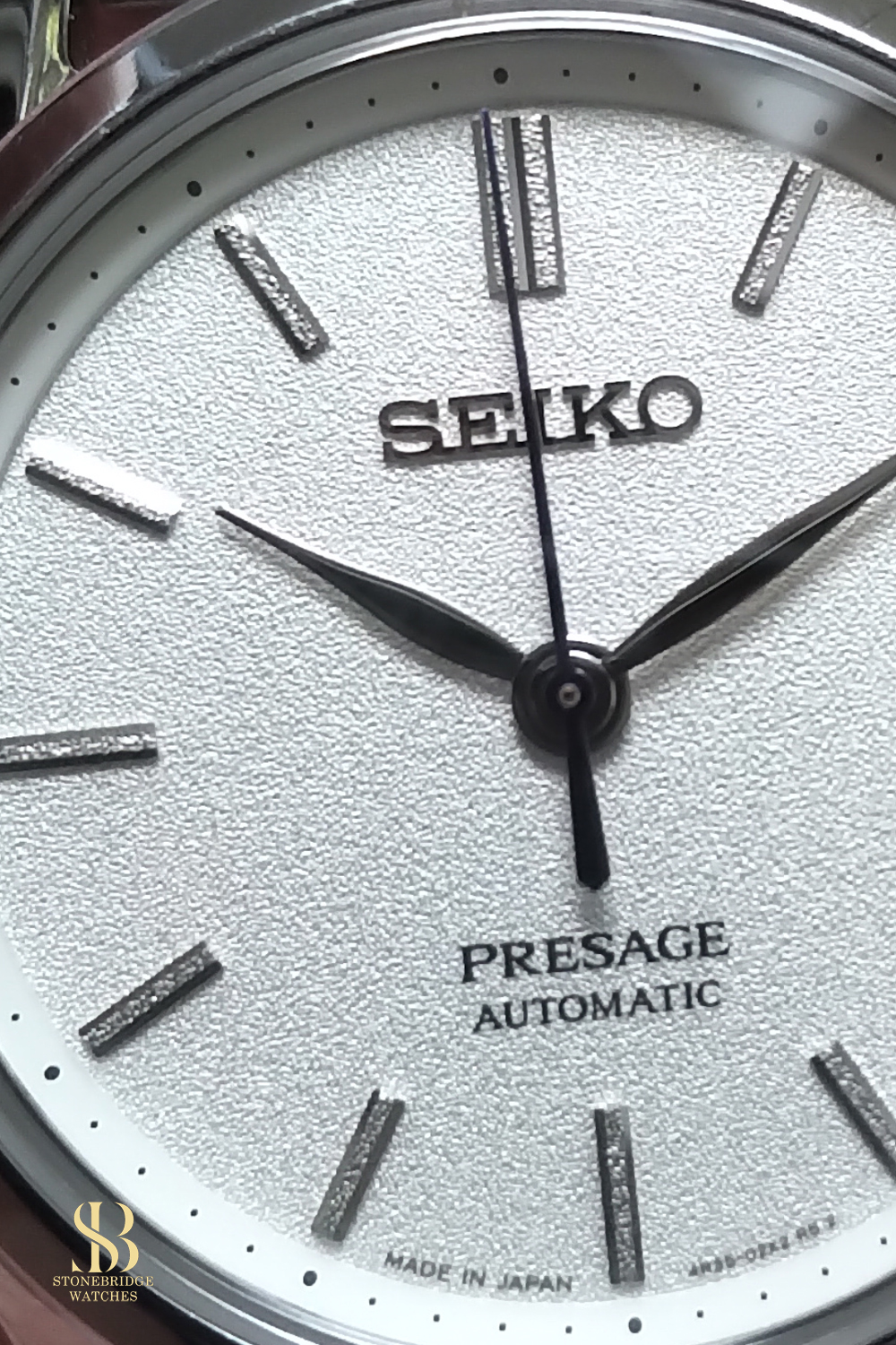 Seiko Presage Japanese Garden Snowflake Watch At Stonebridge Watches