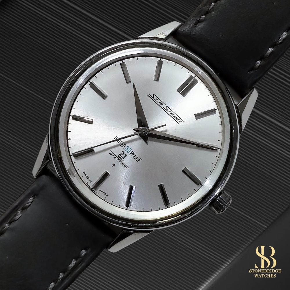Vintage Seiko Skyliner Diashock 6220-9770