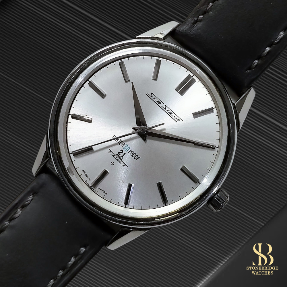 Vintage Seiko Skyliner Diashock 6220-9770