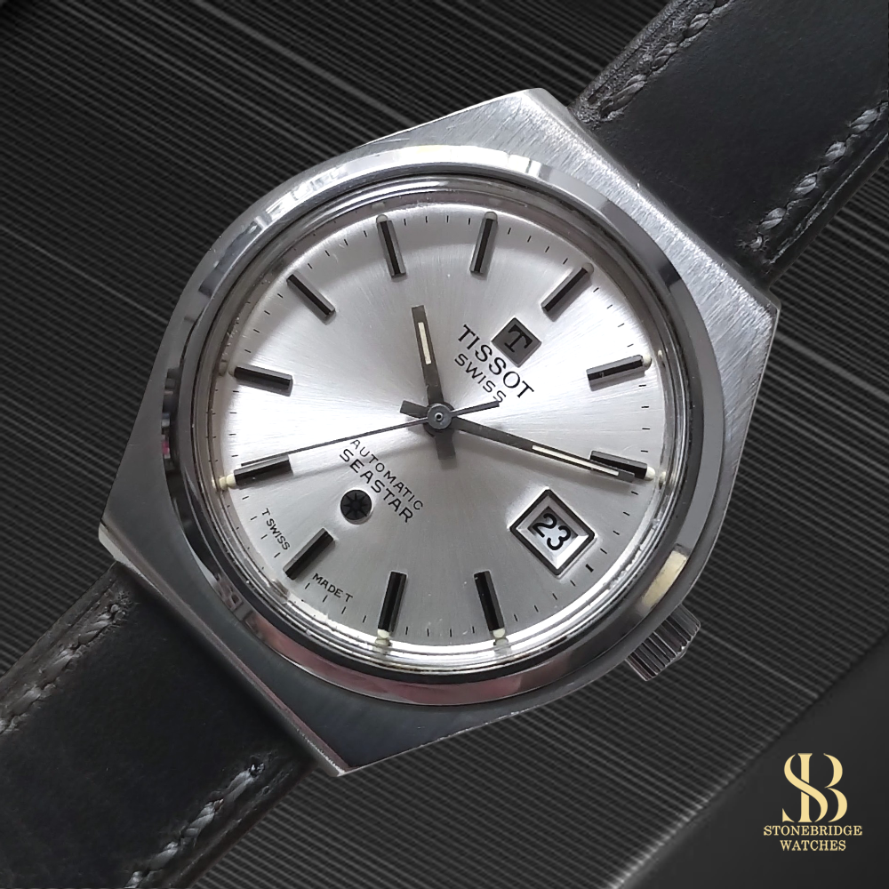 Vintage 1976 Tissot Seastar Automatic Date 2841