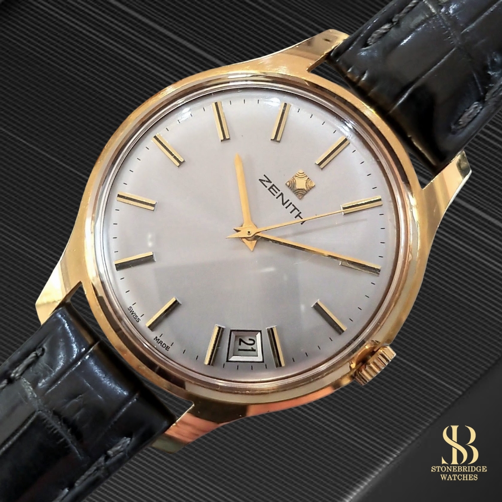 Vintage Gold Zenith Date 1209-4 SP
